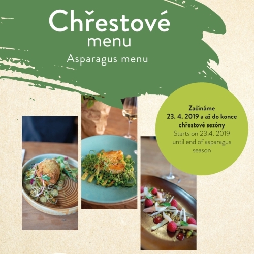 Asparagus menu